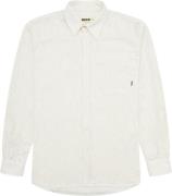 Woodbird Wbyuzo Knitted Shirt Mand Off White Langærmede Skjorter Str L...