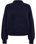 American Vintage East18qh23 Kvinde Navy Sweaters Str L - hos Magasin