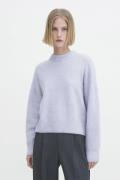 Filippa K Fluffy Sweater Kvinde Ice Blue Sweaters Str L - hos Magasin