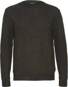 Sand Two Tone Iq Mand Brun Sweaters Str L - hos Magasin