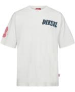 Diesel Tboxt-q19 T-shirt Mand 141 Kortærmede T-shirts Str L - hos Maga...