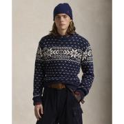 Polo Ralph Lauren Cotton/cashmerelsl-plo Mand Navy Combo Sweaters Str ...