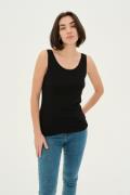 Culture Cupoppy Tank Top Kvinde Black Tanktoppe Regular Fit Str L - ho...