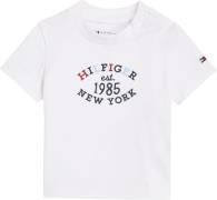 Tommy Hilfiger Monotype Oval Regular TEE SS Str 2 år / 92 cm - White K...