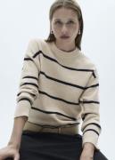 MANGO Sweater. - Marina Kvinde Lt Pastel Brown Sweaters Str L - hos Ma...