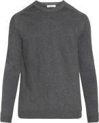 Knowledge Cotton Apparel Regular Merino Knit Crew Neck RWS Mand Grå Sw...