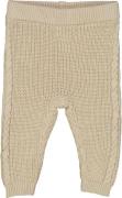 Müsli by Green Cotton Knit Chunky Pants Str 44 - Oat Bukser Bomuld hos...