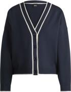 BOSS Flodina Kvinde Dark Blue Cardigans Str S - hos Magasin