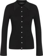 Bruuns Bazaar Anemonesbbseyra Knit Kvinde Black Cardigans Str L - Visk...