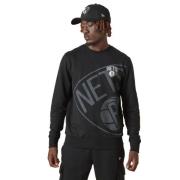 New Era Washed Pack Graphic Crew Brone Mand Blk Sweatshirts Str L - Bo...