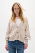 InWear Tenleyiw Inoshape Cardigan Kvinde Simply Taupe Melange Cardigan...