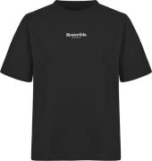 Resteröds Logo MID Sleeve TEE Gots Mand Sort Kortærmede T-shirts Str L...