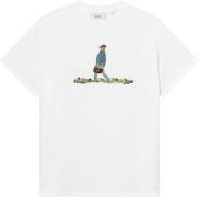 Forét Hunt Tshirt Mand White Kortærmede T-shirts Str L - hos Magasin