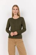 soyaconcept Scdollie 446 Kvinde 97750 Olive Melange Cardigans Str L - ...