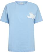 Blanche Mainbl Peace T-shirts SSL Kvinde 4124 Dutch Channel Kortærmede...