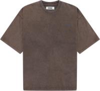 Woodbird Wbbeam Washed Home Tee Mand Brown Kortærmede T-shirts Str L -...