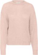 Part Two Lindipw PU Kvinde Silver Pink Sweaters Relaxed Fit Str L - ho...