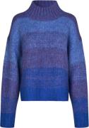 Lollys Laundry Millell Knit LS Kvinde Blue Sweaters Str XS - hos Magas...