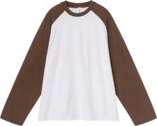 Résumé Vincenzors LS Tee Kvinde Brown Langærmede T-shirts Str L - hos ...