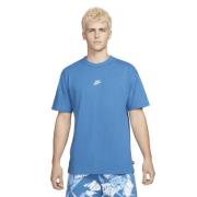 Nike Sportswear Premium Essentials Tshirt Mand Dk Marina Blue/light Bo...