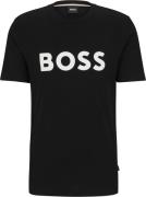 BOSS Tiburt 354 Mand Sort Kortærmede T-shirts Str L - hos Magasin