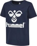 Hummel Hmltres Tshirt S/S Str 3 år / 98 cm - Blå Kortærmede T-shirts h...