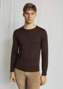 Bruun & Stengade BS Jupiter Regular Fit Knitwear Mand Dark Brown Sweat...