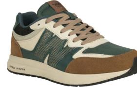 Woden Rigmor Kvinde Caramel/deep Forest Sneakers Str 40 - Gummi hos Ma...