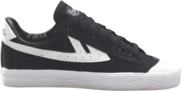 Warrior Shanghai wb1 Kvinde Black-white Sneakers Str 40 - Gummi hos Ma...