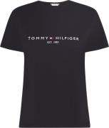 Tommy Hilfiger Heritage Hilfiger CNK REG TEE Kvinde Bds Kortærmede T-s...