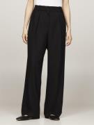 Tommy Hilfiger Core Relaxed Straight Pant Kvinde Black Bukser Med Lige...