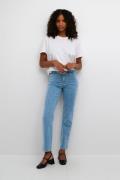 Kaffe Kavicky Jeans Kvinde Light Blue Washed Denim Skinny Jeans Str 40...