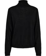 Sand Fellini Trish Kvinde Sort Sweaters Str L - Uld hos Magasin