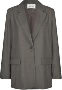 Modström Galemd 2 Blazer Kvinde Warm Gray Blazere Str L - hos Magasin