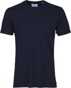 Colorful Standard Classic Organic Tee Mand Navy Blue Kortærmede T-shir...