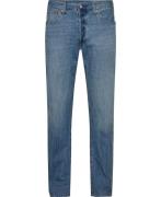 Levi's 501 Levisoriginal Smooth Cruis Mand Blå Jeans Straight Fit Str ...