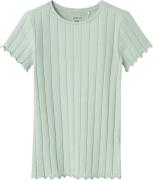 Name It Nkfnoralina SS TOP Noos Str 116 - Silt Green Kortærmede T-shir...