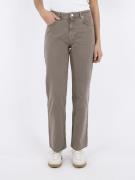 Neo Noir Simona D Pants Kvinde Dusty Brown Straight Jeans Loose Fit St...