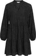 Object Objfeodora GIA L/S Dress Noos Kvinde Black Korte Kjoler Str S -...