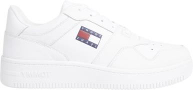 Tommy Hilfiger Tommy Jeans Retro Basket Mand White Sneakers Str 41 - P...