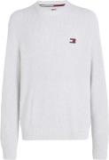 Tommy Hilfiger TJM REG Tonal XS Badge Sweater Mand Silver Grey Htr Swe...