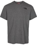 The North Face M S/S Redbox TEE EU Tnfmediumgre Mand Grå Kortærmede T-...