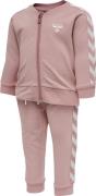 Hummel Hmlbille Tracksuit Str 2 år / 92 cm - Rosa Sweatshirts Bomuld h...