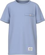 Name It Nkmvincent SS TOP F Noos Str 116 - Chambray Blue Kortærmede T-...