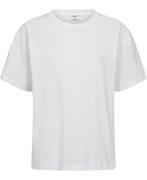 Filippa K Loose Fit Tee Kvinde White Kortærmede T-shirts Str L - hos M...