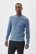 Matinique Malagoon Mand Captain's Blue Melange Sweaters Regular Fit St...