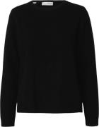 Selected Femme Slfmanila LS Knit 100% Cashmere Oneck N Kvinde Sort Swe...