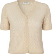 Modström Iggymd Cardigan Kvinde Summer Sand Cardigans Str L - hos Maga...