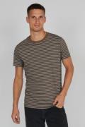 Matinique Majeramy Stripe Mand Teak Stribe Kortærmede T-shirts Regular...