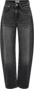 ONLY Kogcarrie Straight Tapered DNM JNS Str 158 - Washed Black Jeans h...